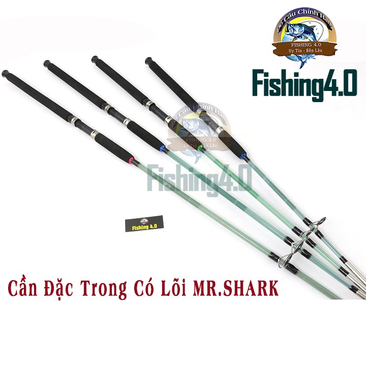 Cần Đặc Có Lõi Cao Cấp MR SHARK - Câu 2 Khúc đặc trong có tim câu cá bạo Lực