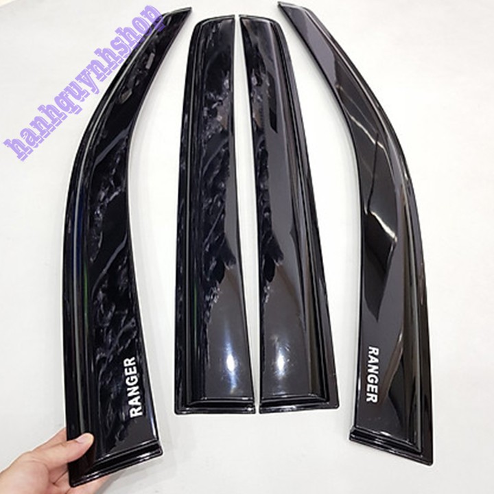 Vè Che Mưa Nhựa Đen Ford Ranger 2016-2020