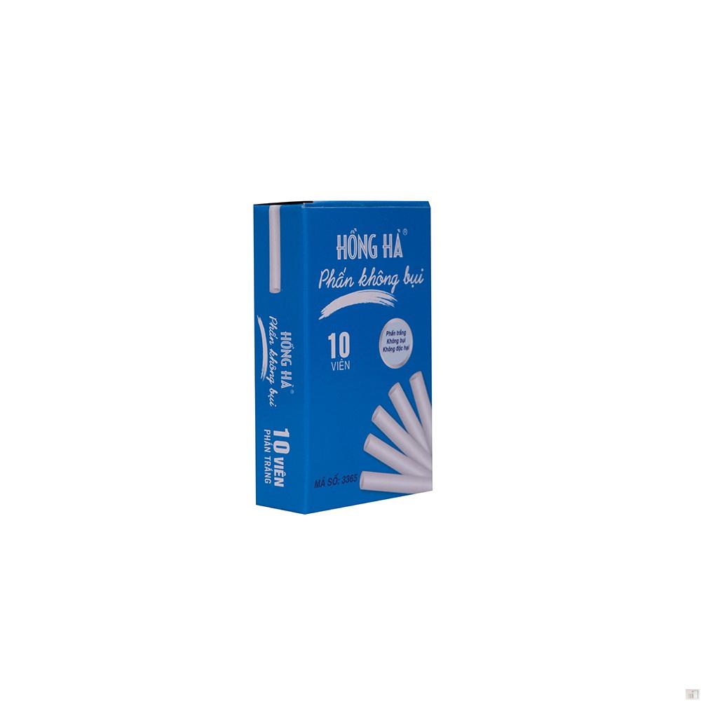 Phấn không bụi viết bảng đen/bảng gỗ Hồng Hà  - Hồng Hà