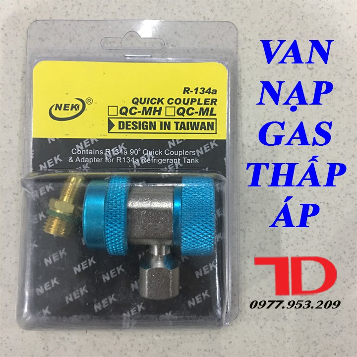 Bộ Van Nạp Gas Thấp Áp R-134A