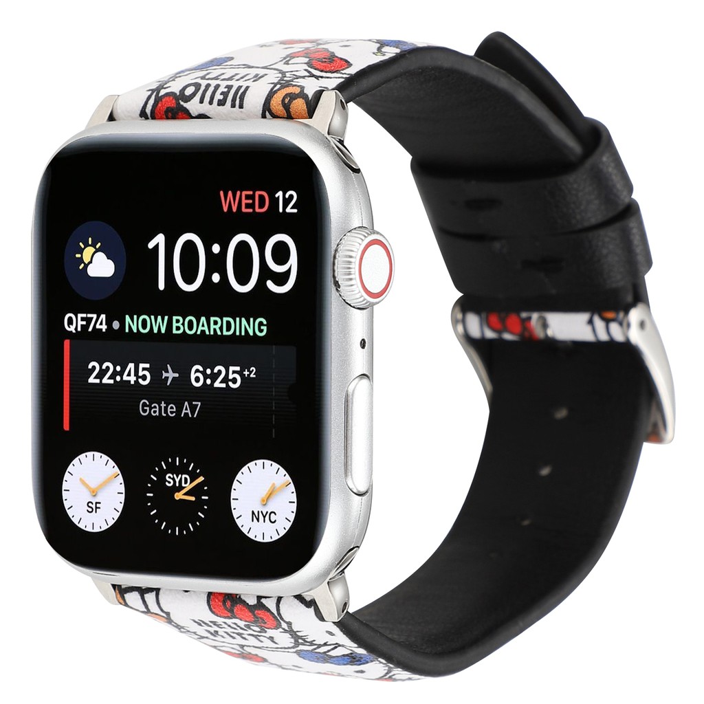 Dây Đeo Da Hình Chuột Mickey Cho Đồng Hồ Thông Minh Apple Watch 5 / 4 / 3 / 2 / 1, 38mm / 42mm / 40mm / 44mm