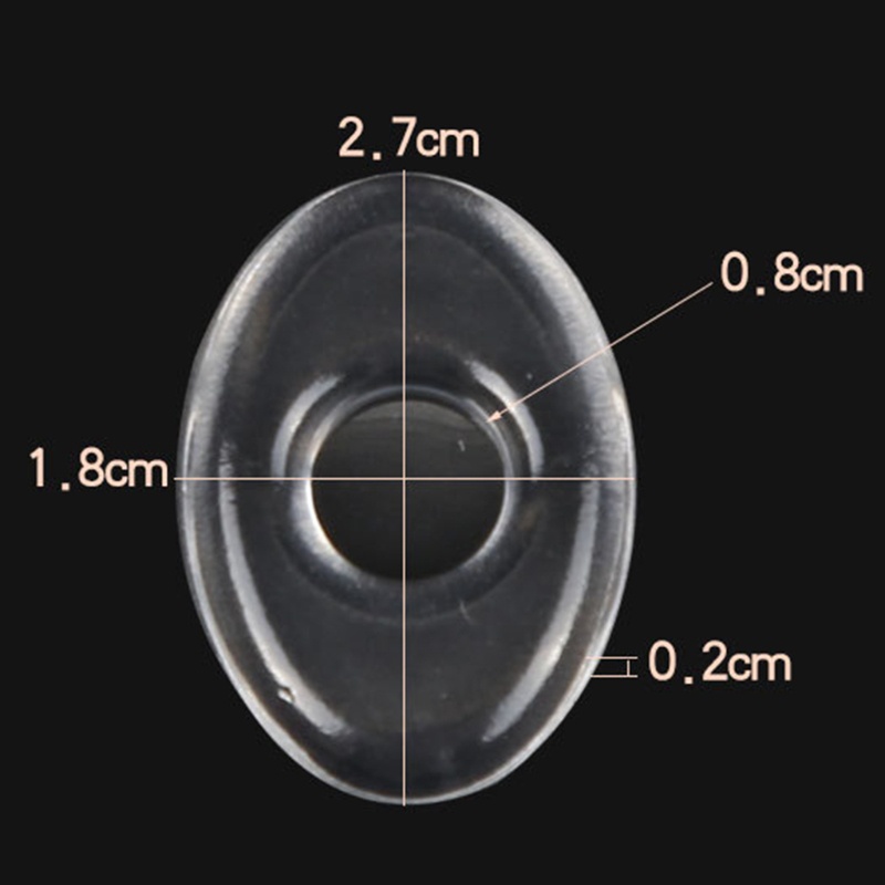 Set 6 Đệm Silicone Đeo Ngón Chân Giảm Đau Tiện Dụng