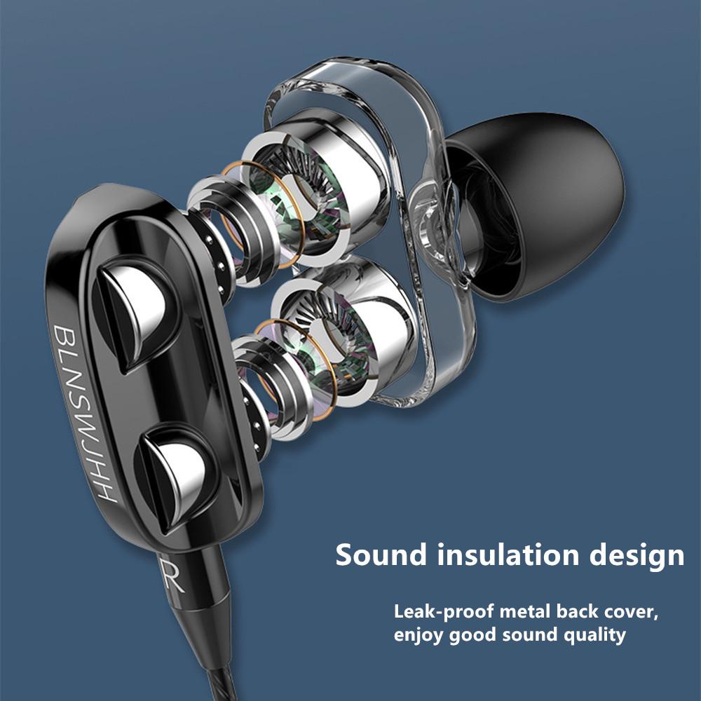 CHOOKEY Tai Nghe Nhét Tai Âm Thanh Stereo Sống Động Có Micro Hỗ Trợ Cuộc Gọi