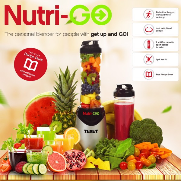 [Mã SKAMSALE03 giảm 10% đơn 200k] Máy xay đa năng Texet Nutri-Go NG-300W