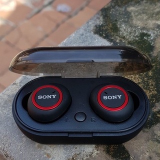 Tai nghe Bluetooth Đen Sony sport TWS-D76 Rất ấm Bass-treble rõ ràng, âm thanh sắc nét