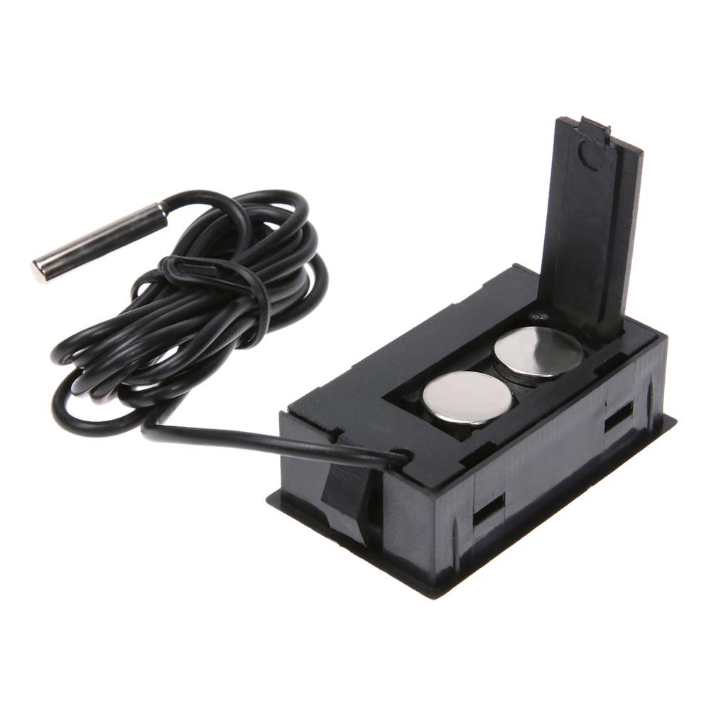 Nhiệt Kế Điện Tử Đo Nhiệt Độ Bể Cá, Màn Hình Lcd Chống Thấm Nước