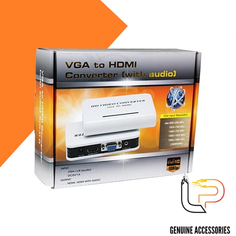BỘ CHUYỂN VGA RA HDMI FJGEAR FJ-VH001