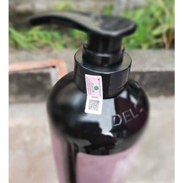 Dầu Gội Cặp DELOFIL 800ml Chính Hãng, dầu gội xả kích thích mọc tóc, phục hồi tóc hư tổn