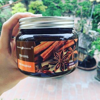 Tẩy da chết body quế hồi
