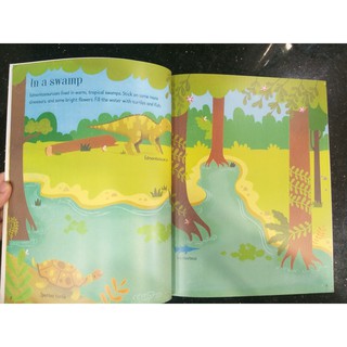Bộ nhập - Usborne sticker book - Dinosaurs