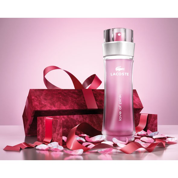 NƯỚC HOA NỮ LACOSTE LOVE OF PINK EDT POUR FEMME 90ML