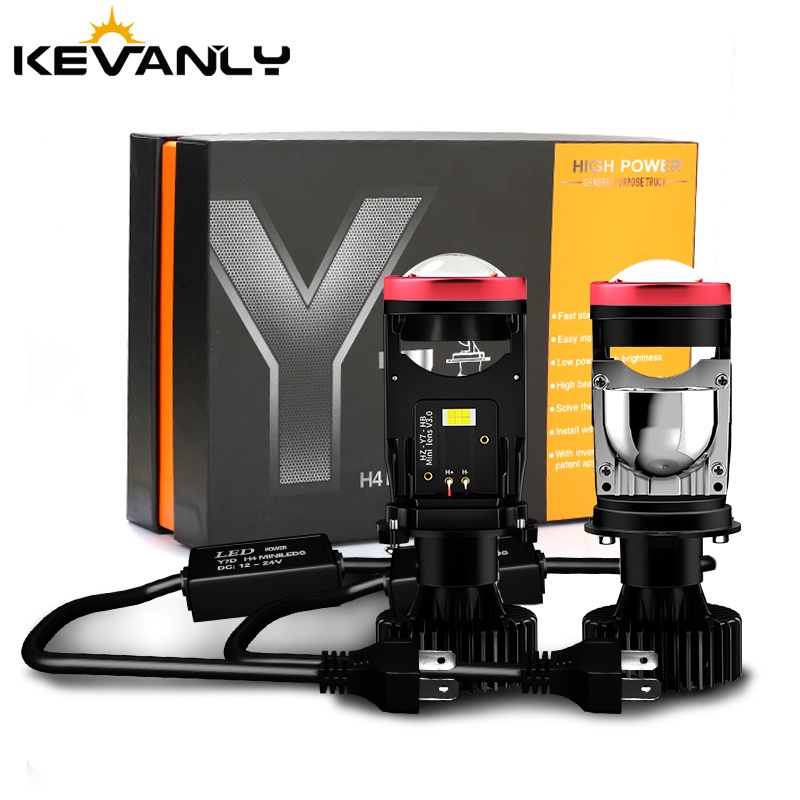 1 Đèn Pha Siêu Sáng 90W 6000k Y7D H4 H4 Chất Lượng Cao Cho Xe Hơi