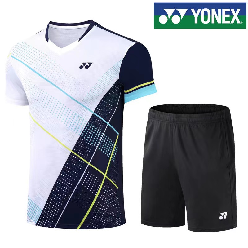 Bộ Trang Phục Chơi Cầu Lông Yonex Tay Ngắn Thoáng Khí Nhanh Khô Cho Nam Và Nữ