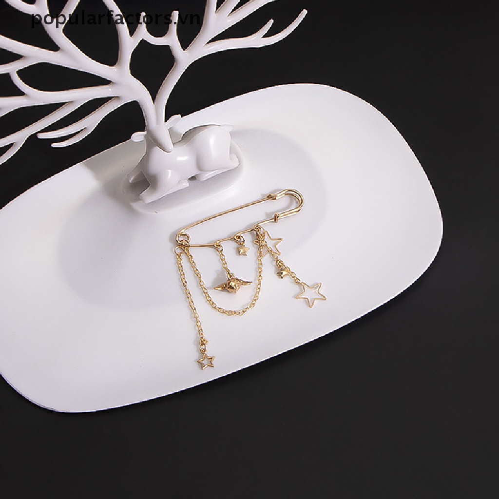 Cài Áo Hình Quả Cầu Đính Đá Thời Trang