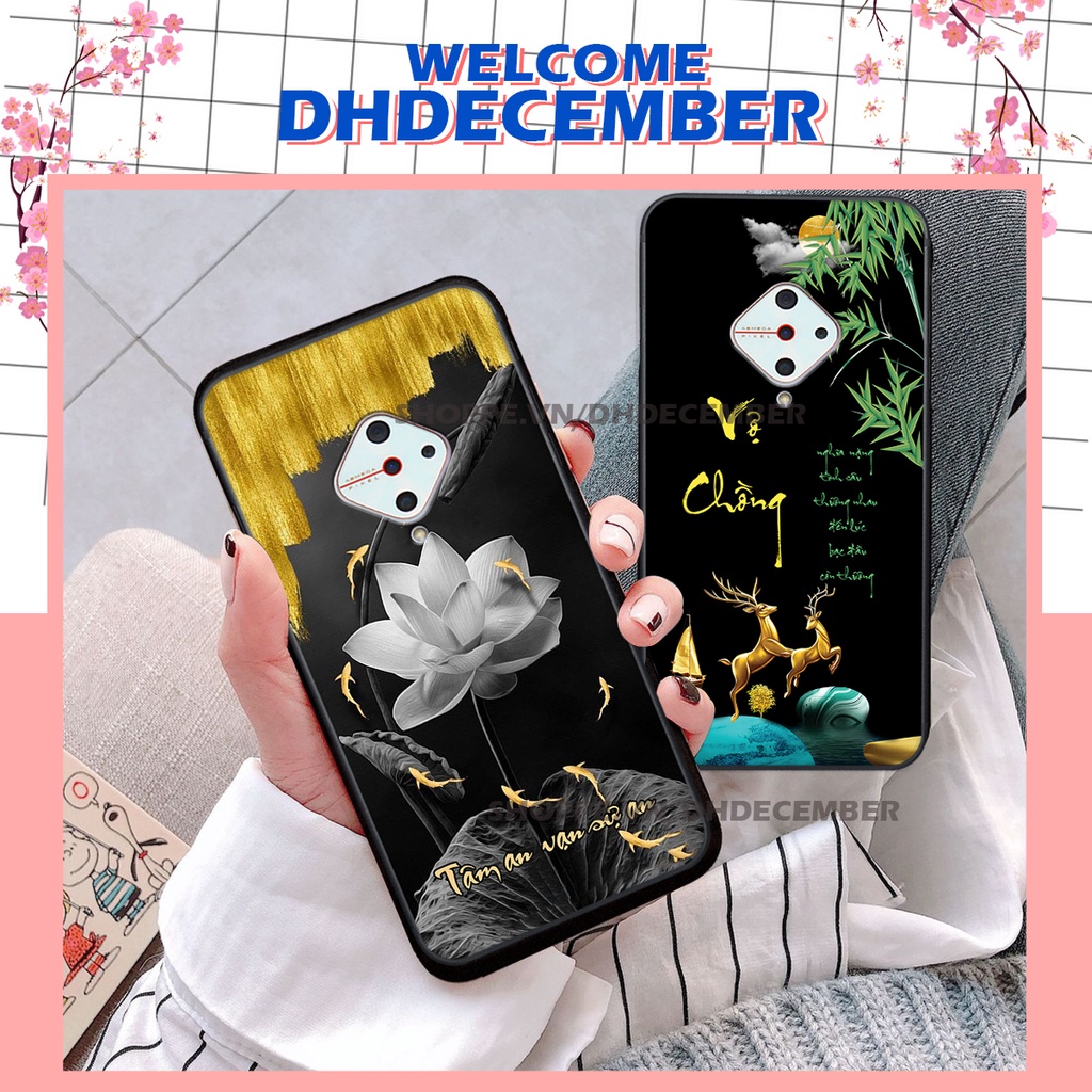 Ốp lưng Vivo S1 PRO in hình thư pháp tâm an vạn sự an ,mã đáo thành công SIÊU CHẤT