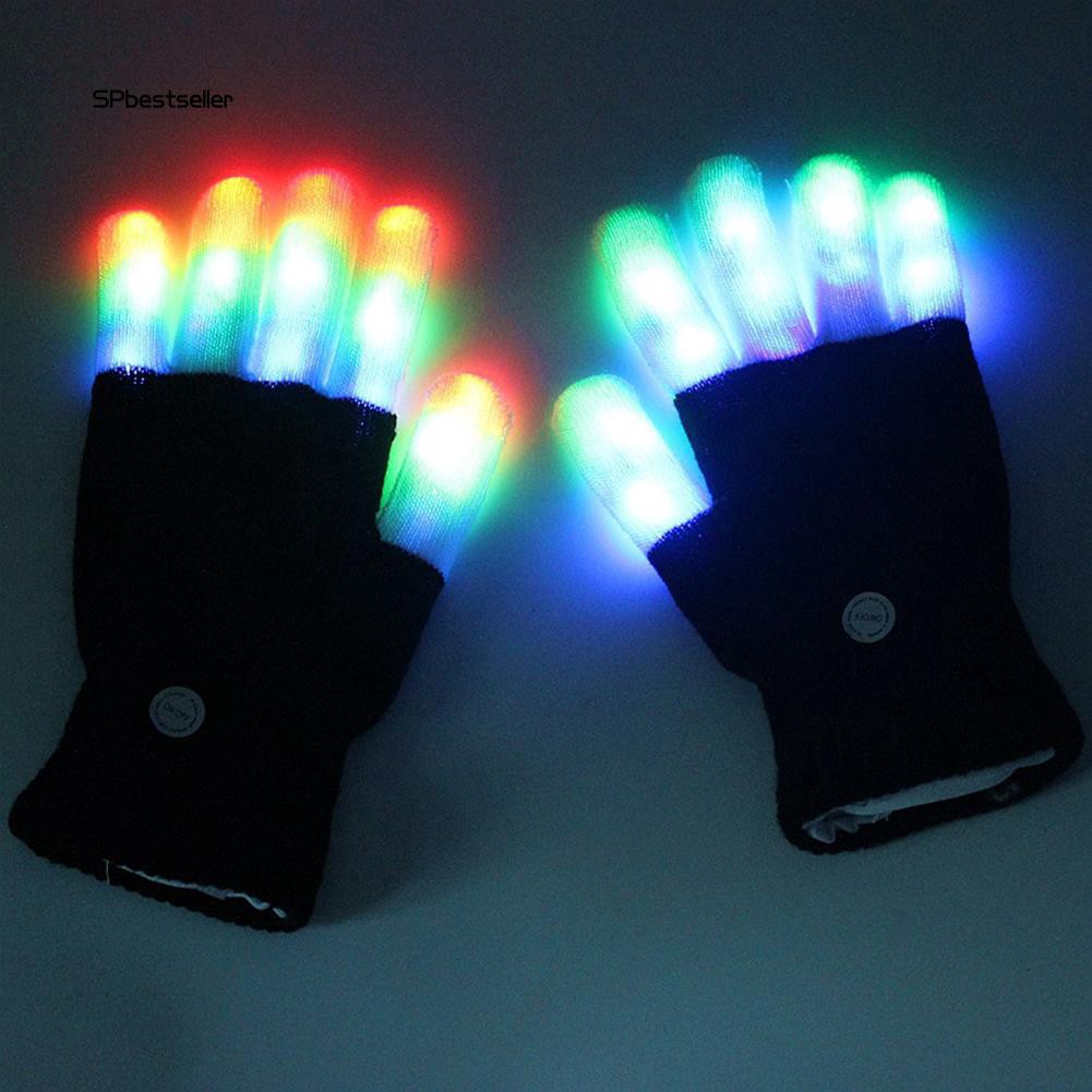 Găng đeo tay có đèn LED phát sáng lấp lánh độc đáo