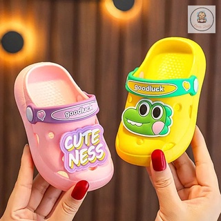 Dép sục khủng long siêu mềm êm  chân cho bé trai, bé gái, có quai hậu