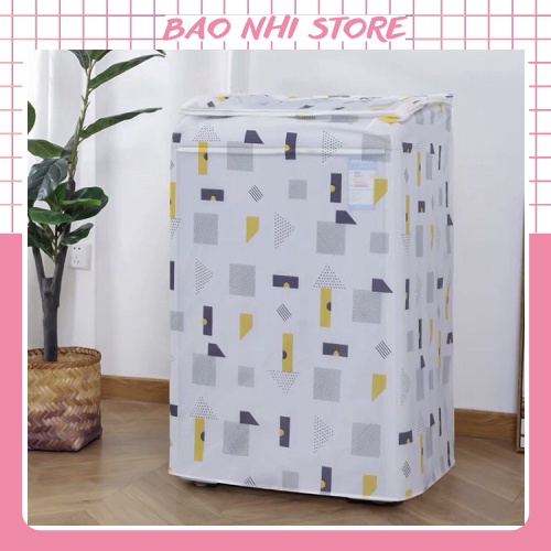 Vỏ Bọc Máy Giặt, Áo Trùm Máy Giặt Chống Thấm Nước Nhiều Họa Tiết 88275 baonhishop2202