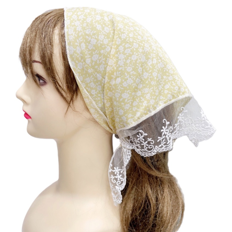 Băng Đô Dệt Kim Họa Tiết Hoa Xinh Xắn Cho Nữ