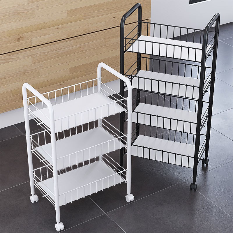Kệ Bếp Kệ Sàn Nhiều Tầng Xe Đẩy Phòng Ngủ Ký Túc Xá Giá Sách Đựng Đồ Ăn Vặt Lưu Trữ