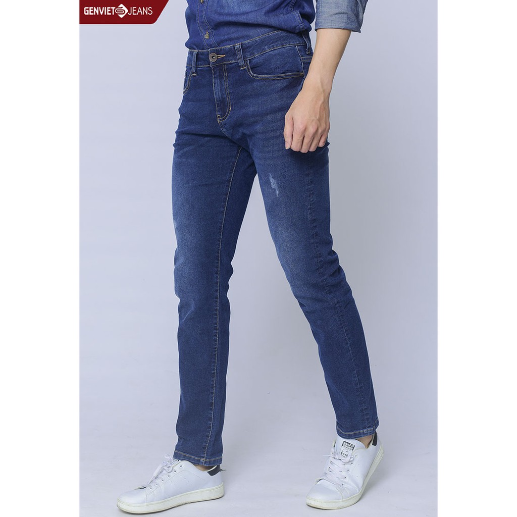  Quần dài jeans Nam T1108J974 GENVIET JEANS | BigBuy360 - bigbuy360.vn