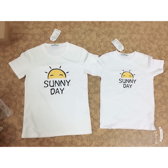 Set áo mẹ con Sunny day