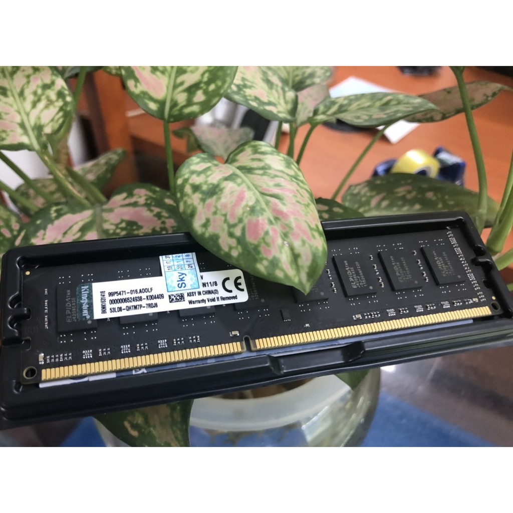 Ram PC Kingston 8GB 1333MHz 1600MHz PC3 1.5V Mới - Bảo hành 3 năm 1 đổi 1