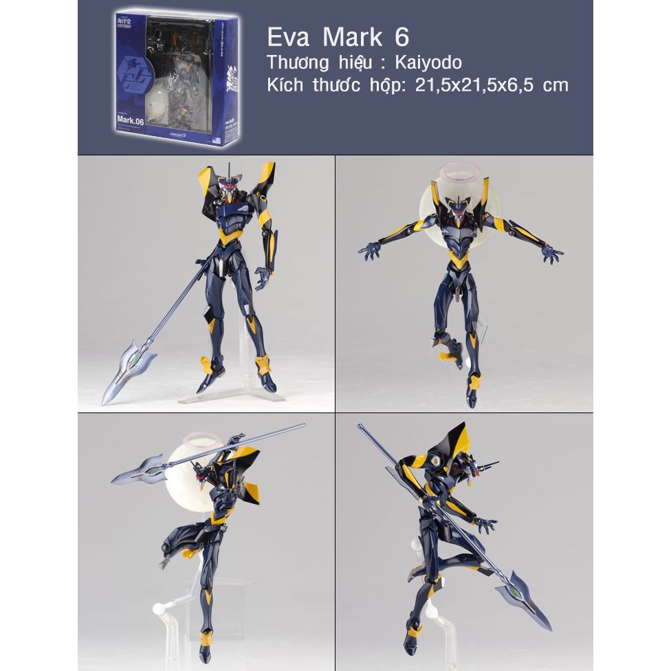 Mô hình Chính hãng Revoltech Evagelion 2.0 Eva