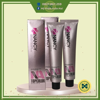 Thuốc nhuộm tóc Nancy cao cấp lên chuẩn màu tốt bền màu cho salon chuyên nghiệp 100ml