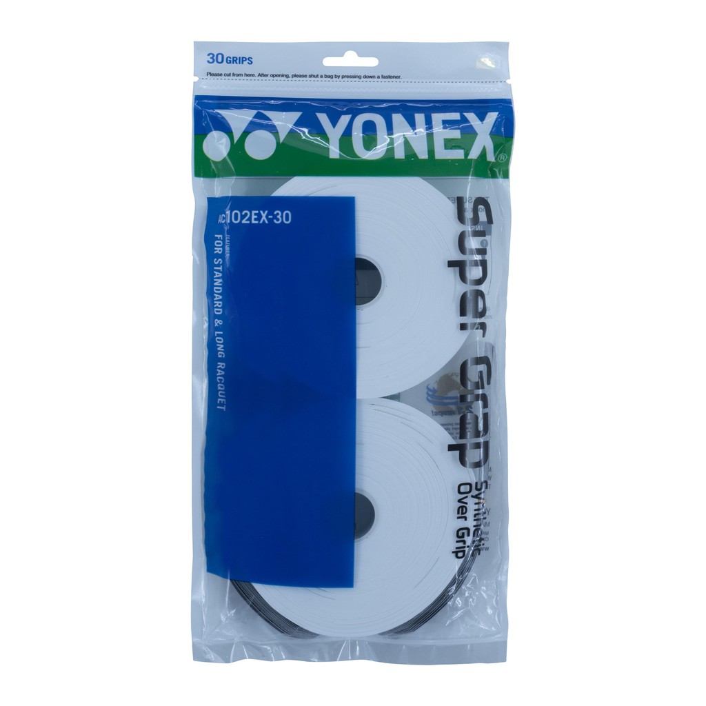 Cuốn Cán Vợt Yonex 30 Cuốn AC102EX-30, cuốn cán vợt cầu lông, cuốn cán vợt tennis 𝕮𝖍𝖎́𝖓𝖍 𝕳𝖆̃𝖓𝖌