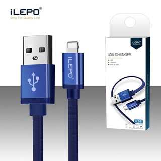 Cáp lightning ilepo il06 2.4a 1m2 dành cho iphone