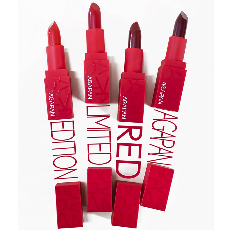 Son Thỏi Agapan Red Limited Pit A Pat Lipstick