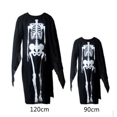 (K14) BỘ QUẦN ÁO MA HÓA TRANG HALLOWEEN CAO CẤP