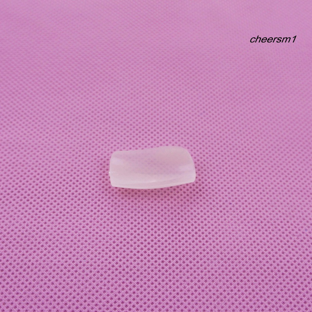 Hộp 500 cái móng giả không màu dùng để làm móng tay nghệ thuật