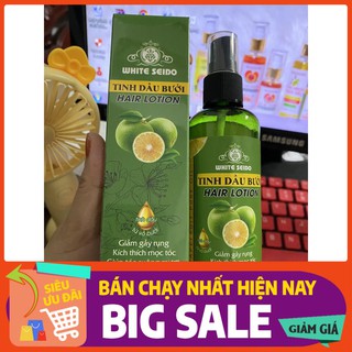 Tinh Dầu Xịt Bưởi NT WHITE SEIDO Kích Thích Mọc Tóc và giảm rụng