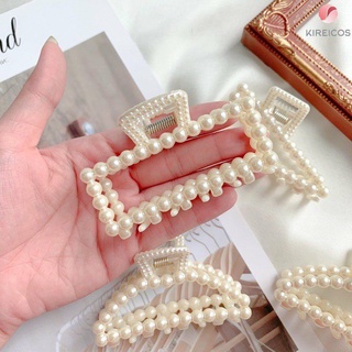 Kẹp tóc Dec đính hạt ngọc đá siêu sang chảnh Gem.05