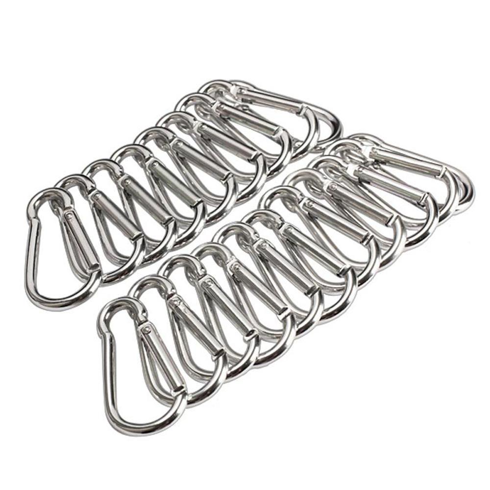 Bộ 5 Móc Leo Núi Bằng Thép Không Gỉ M4 / M5 / M6 304