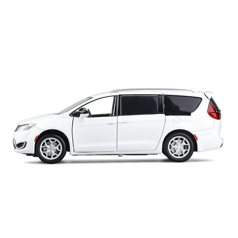 Chrysler Chrysler Pacifica MPV Hợp Kim Xe Ô Tô Mẫu 1: 32 Âm Thanh Xe Ô Tô Có Giảm Chấn Lái Kim Loại Sáu Cửa Đồ Chơi Trang Trí Ô Tô Bộ Sưu Tập Mô Hình Xe Hơi Trang Trí