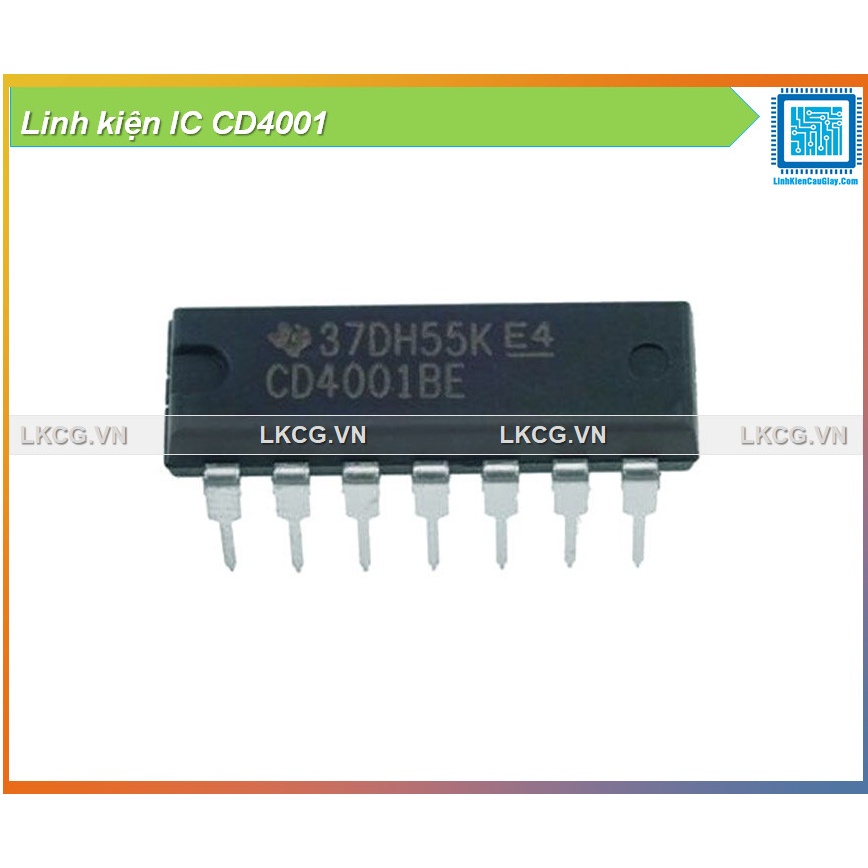 Linh kiện IC CD4001