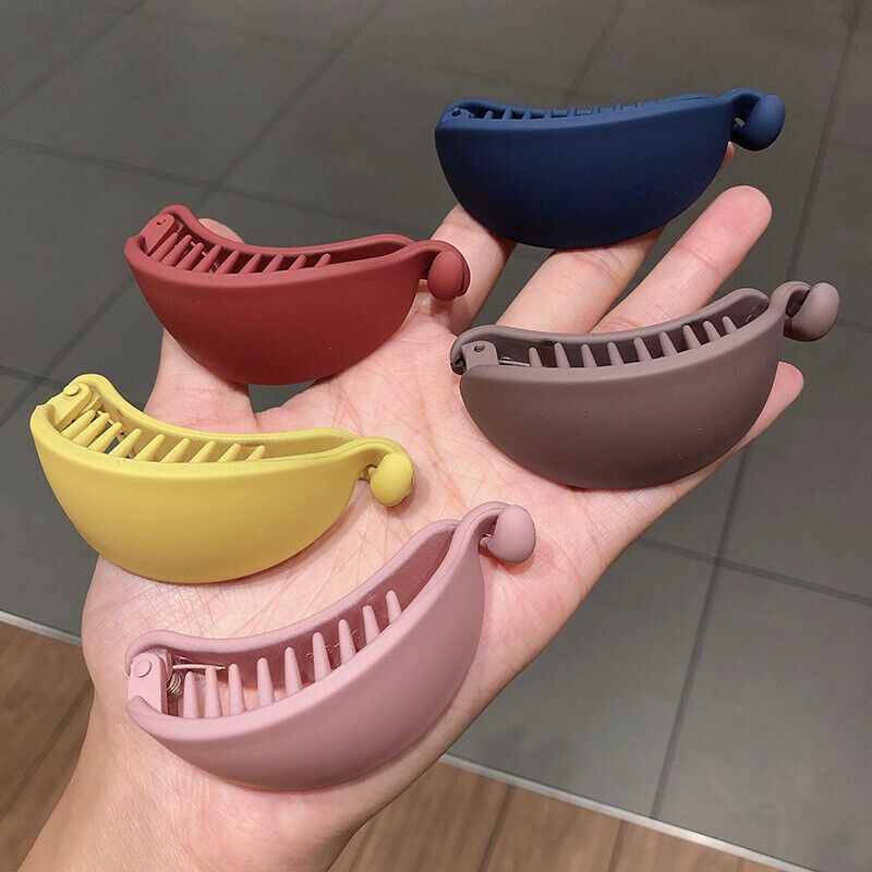 Kẹp Tóc Càng Cua Dáng Dài Màu Kẹo Ngọt Thời Trang Hàn Quốc Cho Nữ