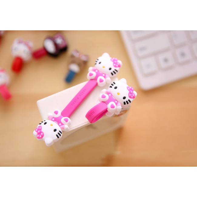 🌸🌸 2 Dây cố định tai nghe cáp sạc Hello Kitty ☘☘