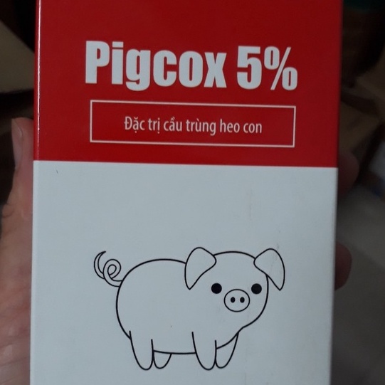 Hộp 2 lọ Pigcox 5% cầu trùng heo con (10ml/lọ)