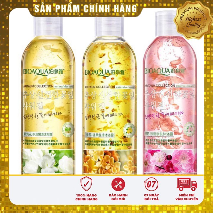 Sữa tắm dưỡng trắng tự nhiên BIOAQUA hương nhài (250ml)