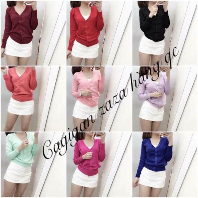 Áo cardigan len mỏng