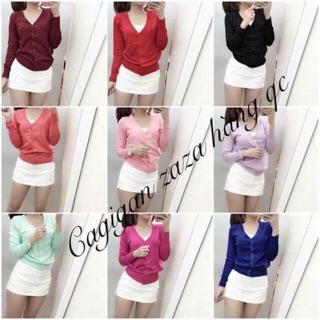 Áo cardigan len mỏng