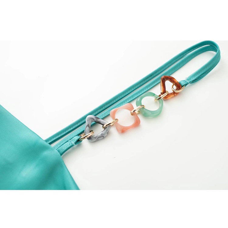 Đầm Zara Phối Dây Xích Bằng Nhựa Phong Cách Thời Trang Mùa Hè Âu Mỹ Dành Cho Nữ 3186845