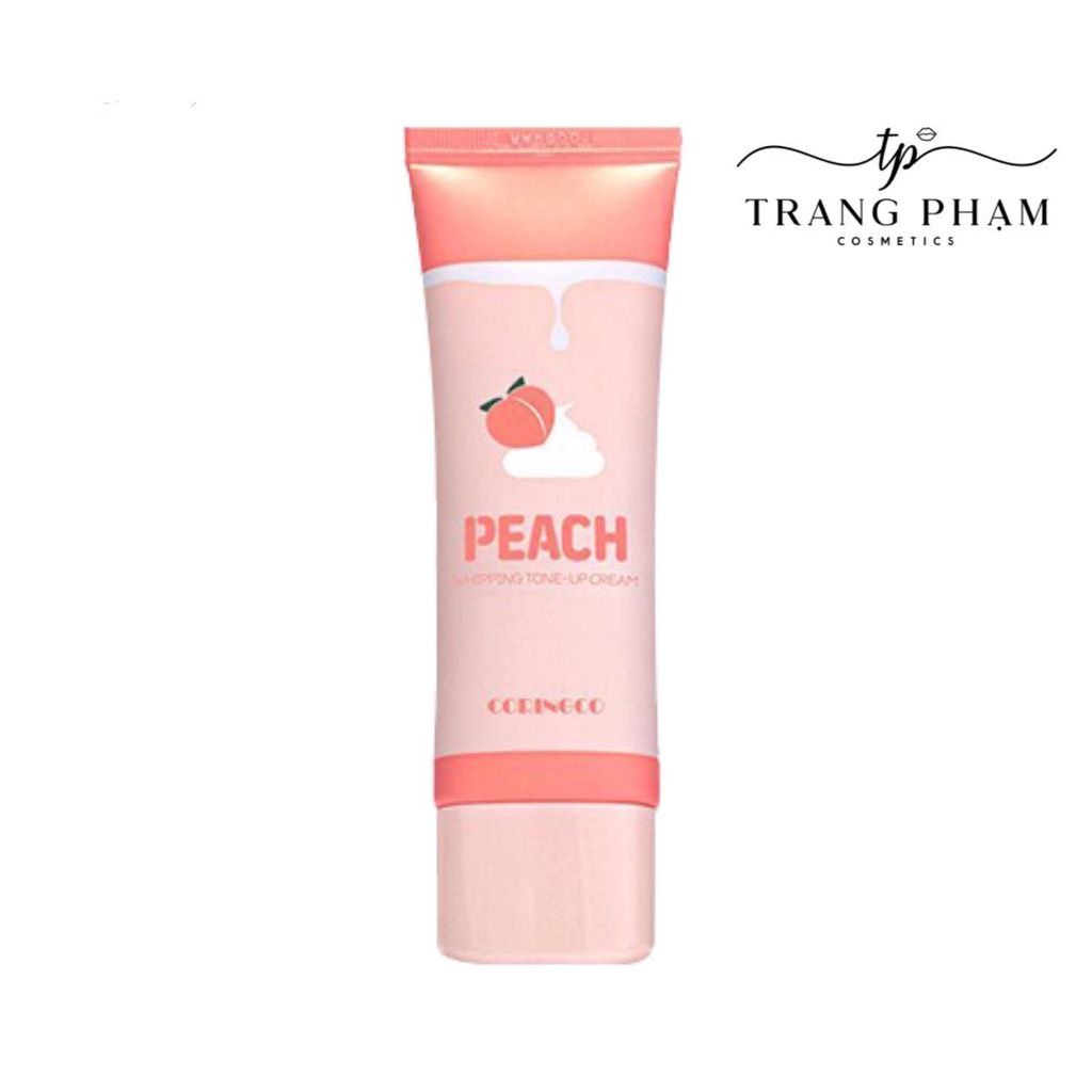 Kem nền Coringco Peach Whipping tone up cream