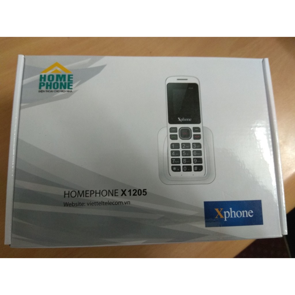 Máy bàn homephone Viettel X1205 dùng cho sim Homephone Viettel, Có Đốc Sạc, Nhỏ gọn, Dễ sử dụng