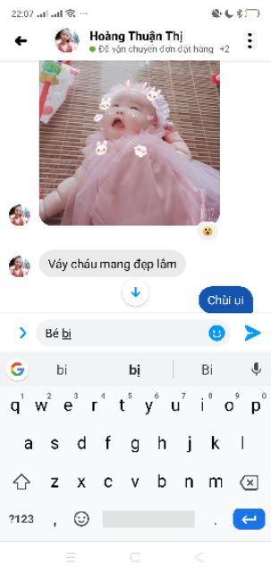 Đầm công chúa bé gái hồng phối lưới hồng