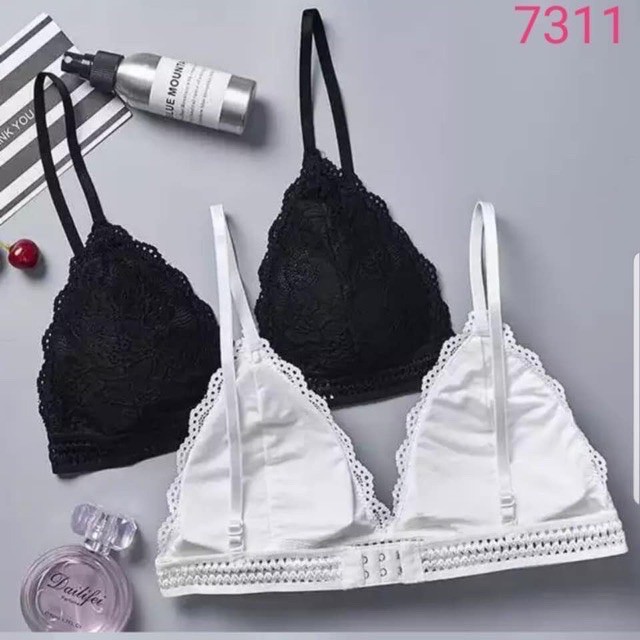 ♥️ SHOP UY TÍN ♥️ Áo lót nữ. áo bra ren . bralette cài sau size to bđ34